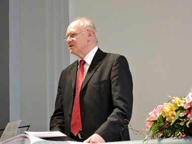 Horst Adler - předseda Ašského domovského spolku/Heimatverband des Kreises Asch e.V.